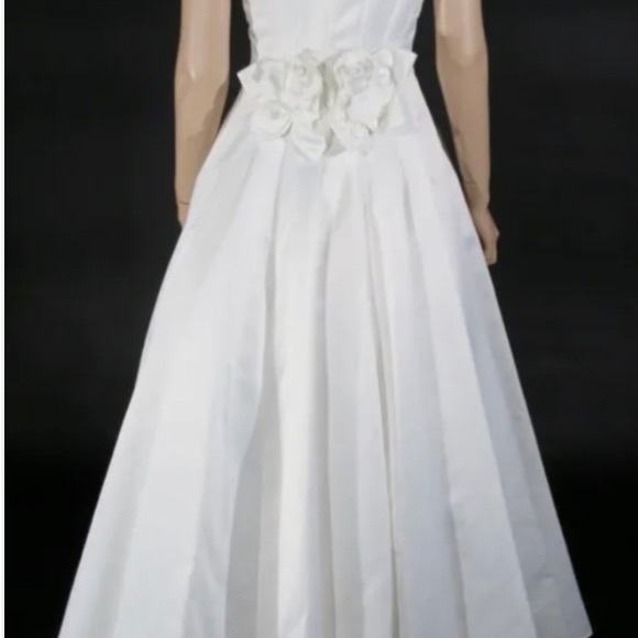 Jessica McClintock retro 90's wedding dress - Picture 2 of 6